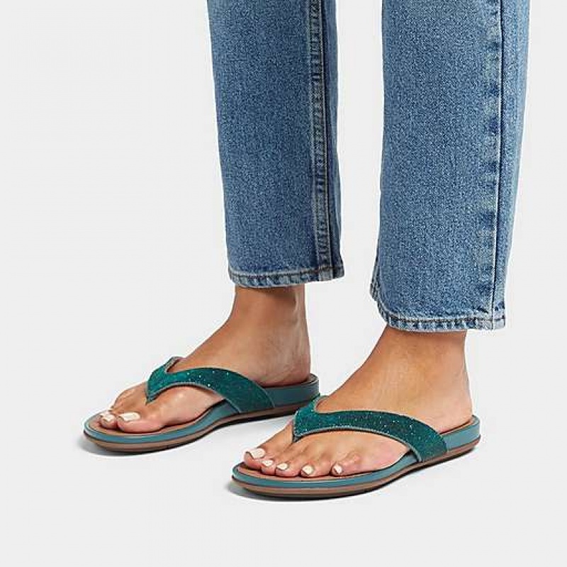 Black FitFlop GRACIE Opul Women's Flip Flops | IVKLZF326