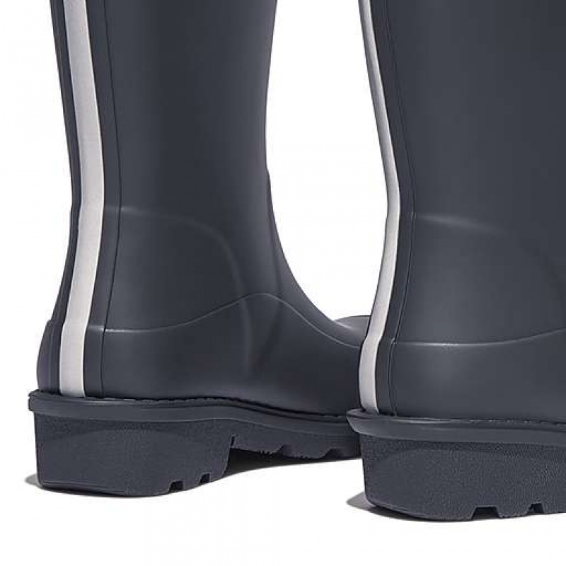 Grey FitFlop WONDERWELLY Ergonomic Kids' Wellington Boots | IGUCPT084