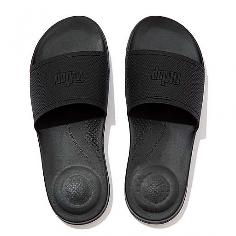 Lemon FitFlop IQUSHION Pool Men's Slides | JCTLVF278