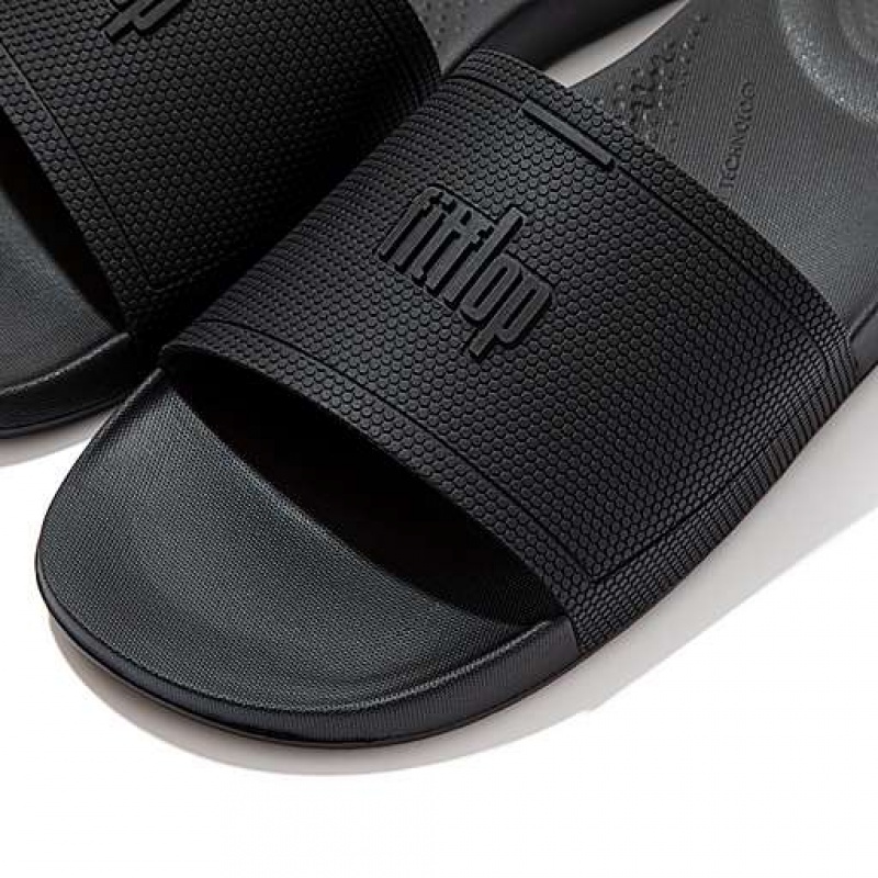 Lemon FitFlop IQUSHION Pool Men's Slides | JCTLVF278