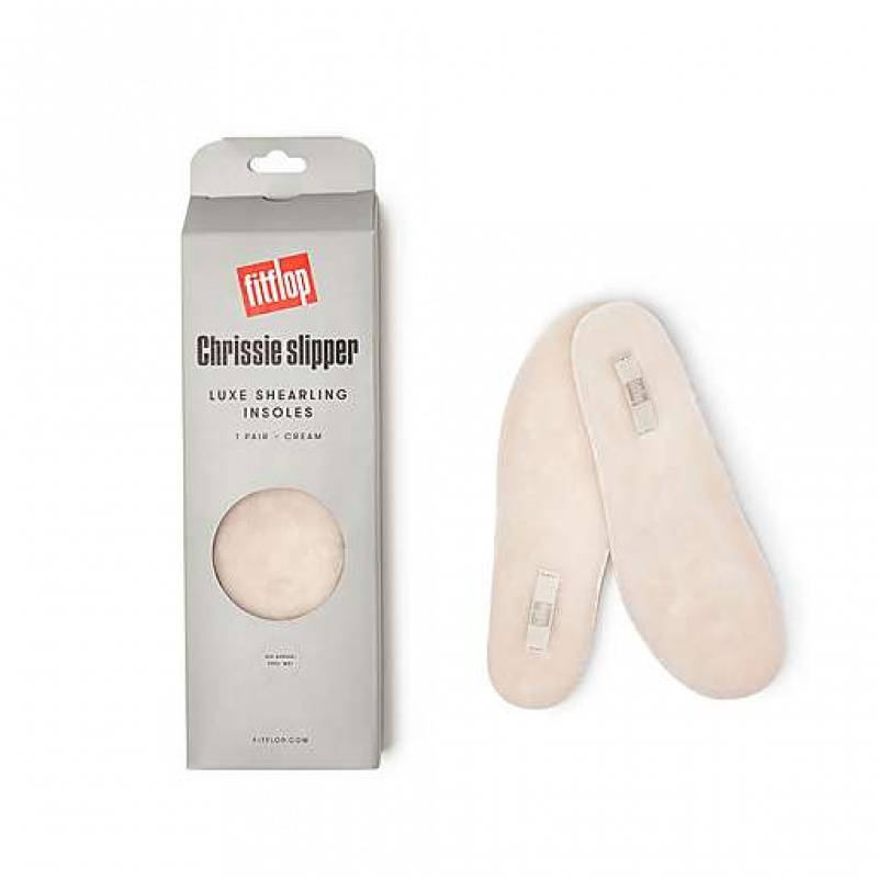 Pink FitFlop CHRISSIE Luxe Shearling Insoles 1 Pair Women's Slippers | LADWNY610