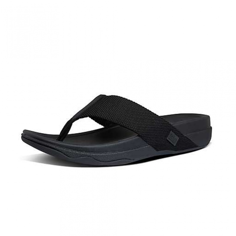 Red FitFlop SURFER Toe-Post Men's Sandals | OPHXNK096